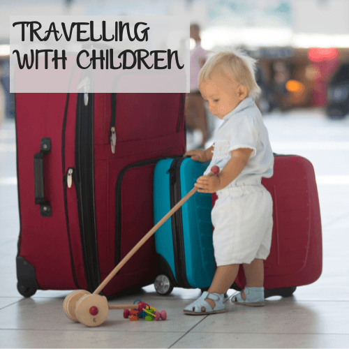 travelling with children at Manchester
